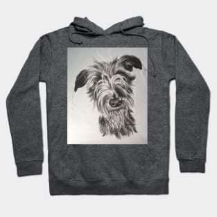 Scruffy Lurcher Hoodie